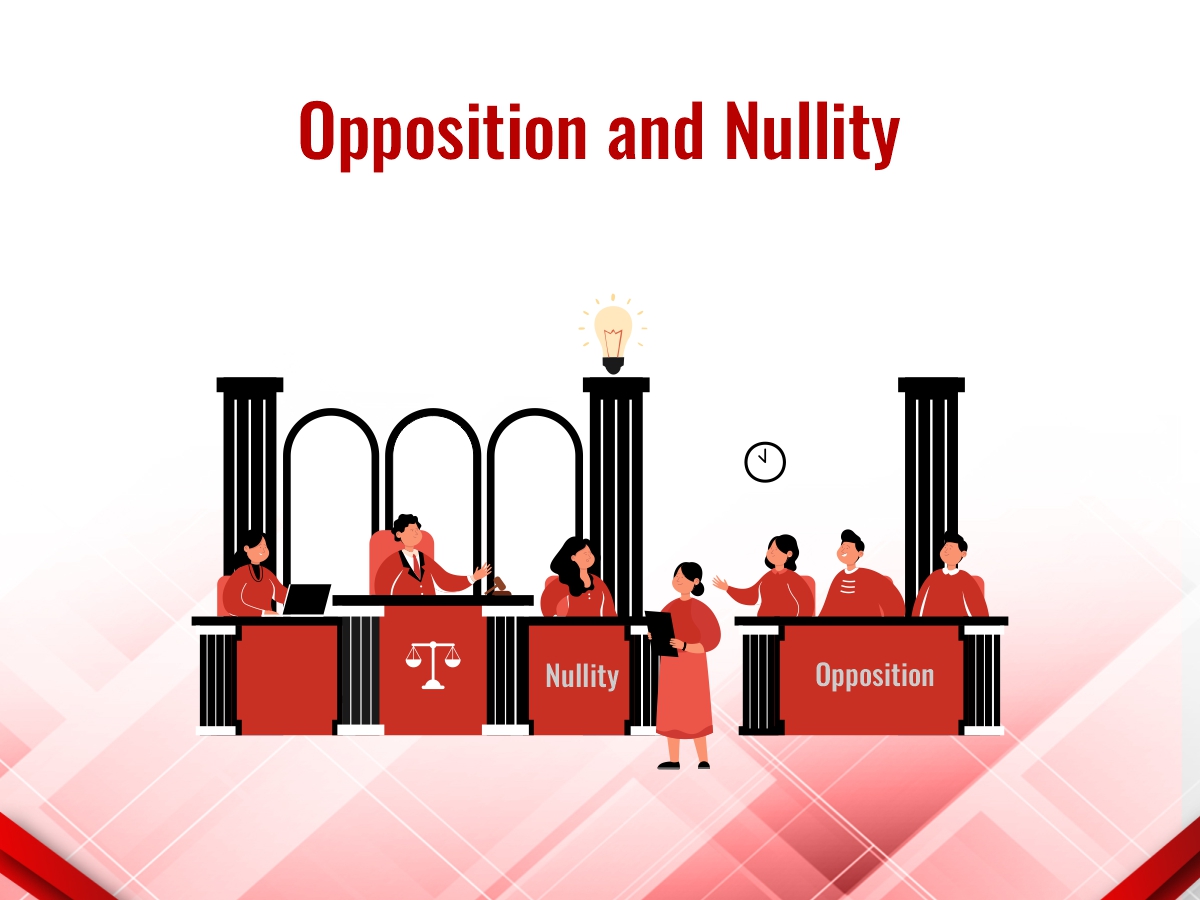 Opposition and Nullity