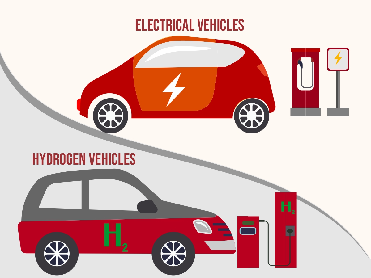 Comparison between Electrical VS Hydrogen-Powered Vehicles