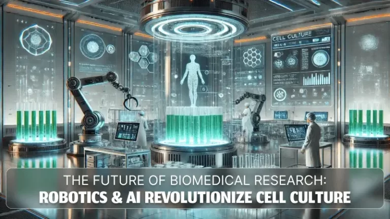 The Future of Biomedical Research: Robotics and AI Revolutionize Cell Culture