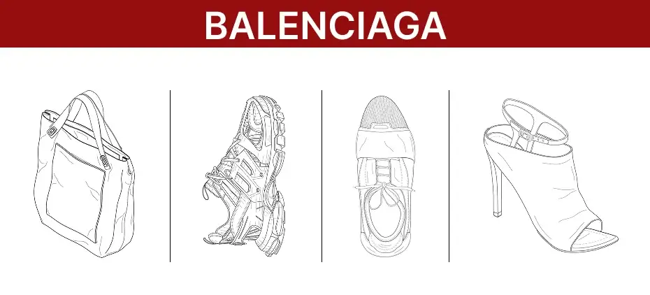 Design Patents from Balenciaga