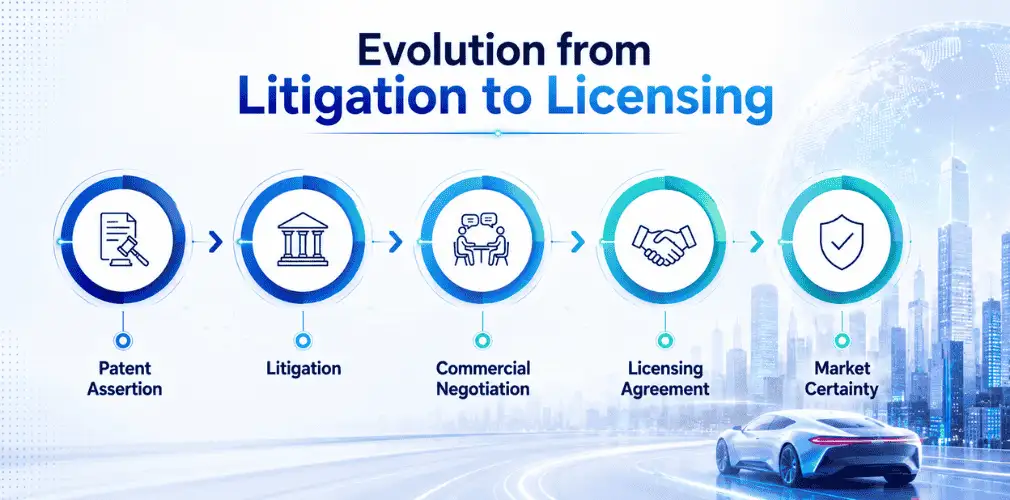 Evolution from Litigation to Licensing Evolution from Litigation to Licensing