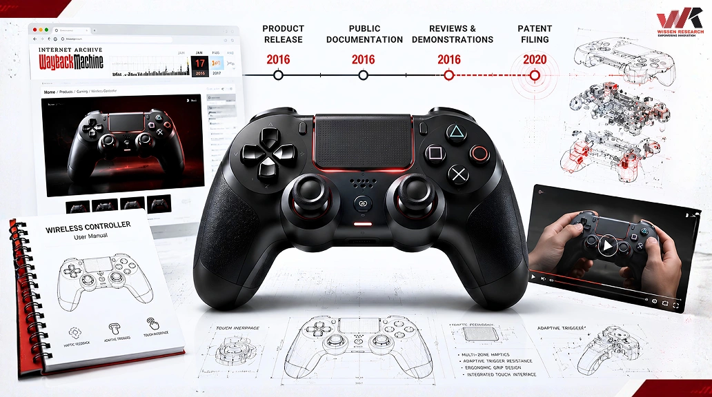 Video game controller patent invalidity Image