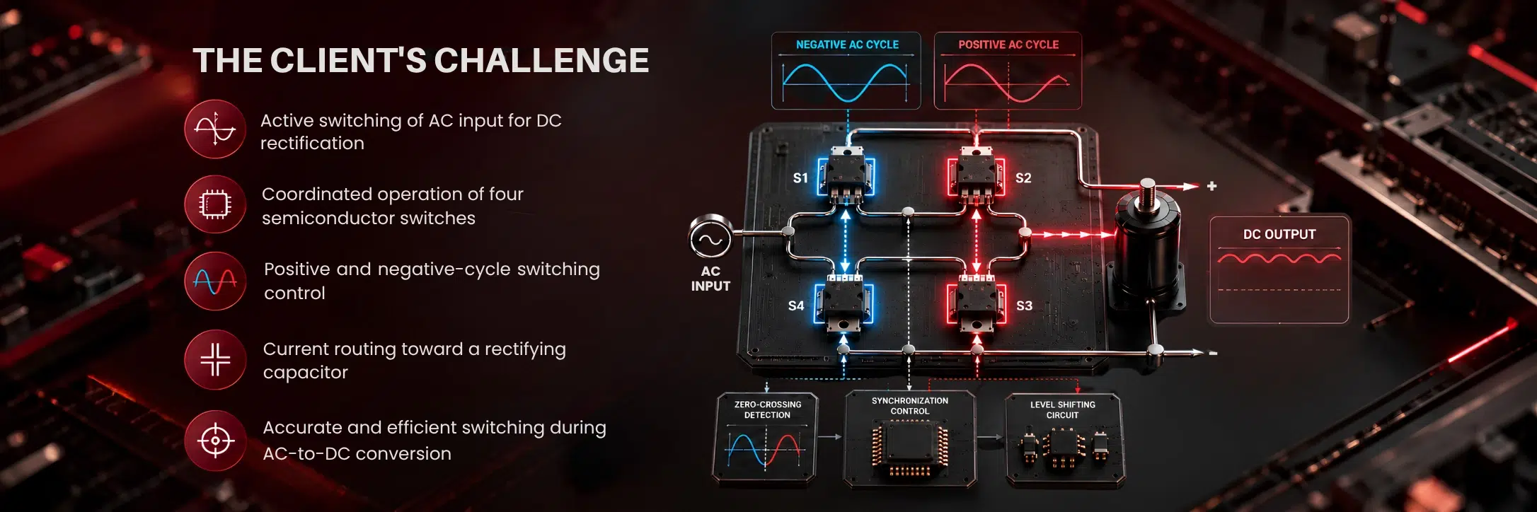 Active rectifier challenge image